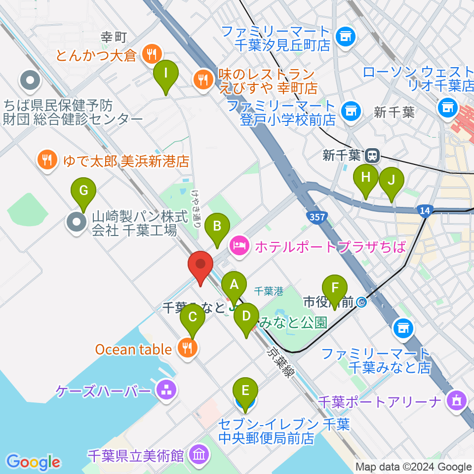 JAZZ&BAR clipper周辺のコンビニエンスストア一覧地図