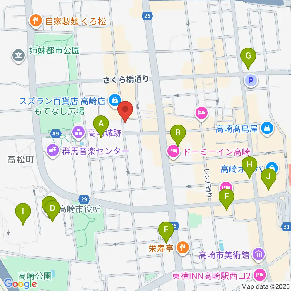 アースヴォーカルスタジオ周辺のコンビニエンスストア一覧地図