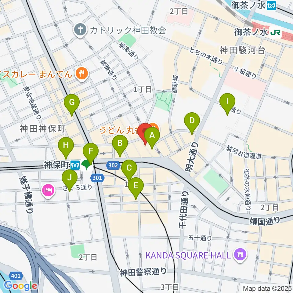 アディロンダックカフェ周辺のコンビニエンスストア一覧地図