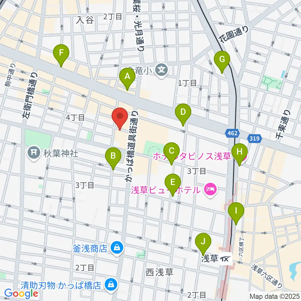 入谷なってるハウス周辺のコンビニエンスストア一覧地図