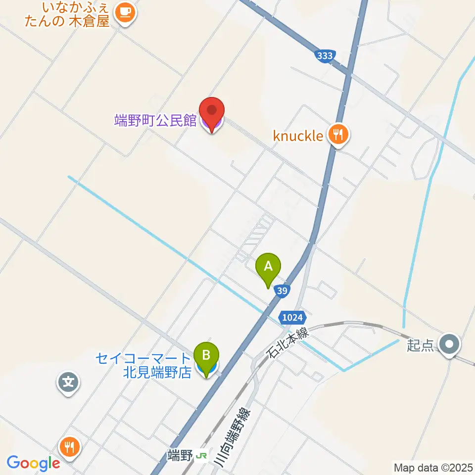 端野町公民館周辺のコンビニエンスストア一覧地図