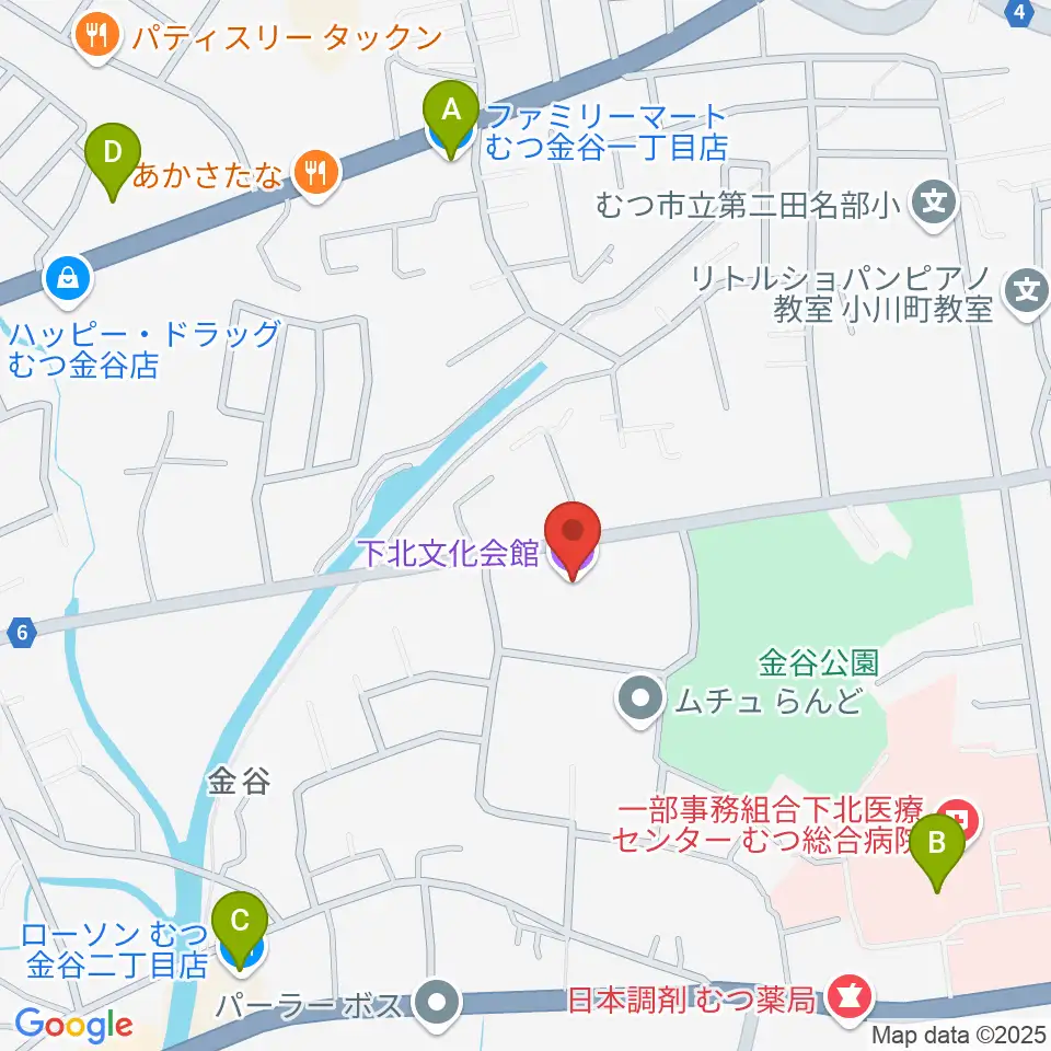 下北文化会館周辺のコンビニエンスストア一覧地図