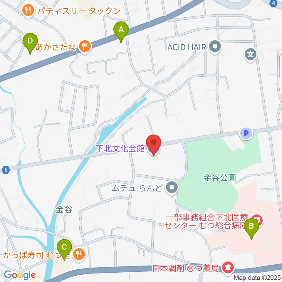 下北文化会館周辺のコンビニエンスストア一覧地図