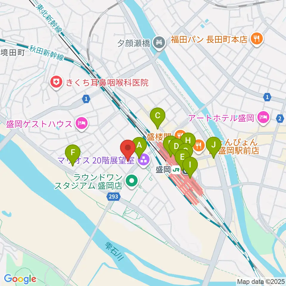 キオクシアアイーナ周辺のコンビニエンスストア一覧地図