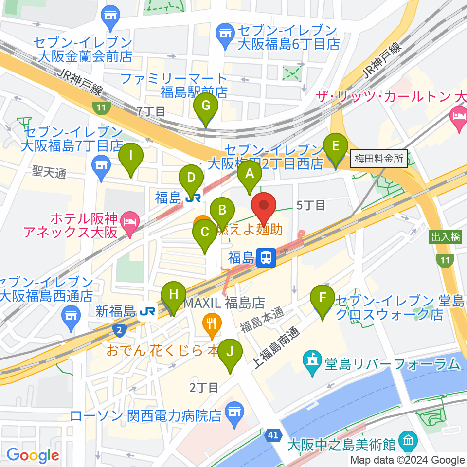 スタジオNECO周辺のコンビニエンスストア一覧地図