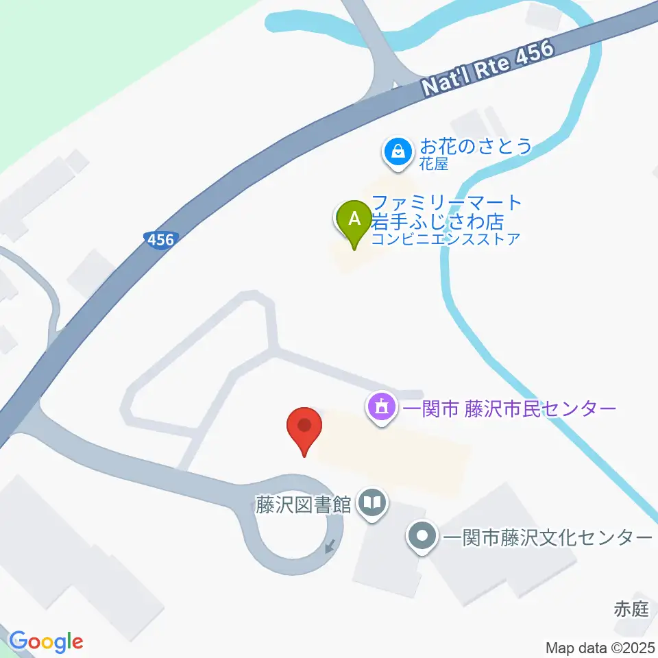 一関市藤沢文化センター周辺のコンビニエンスストア一覧地図