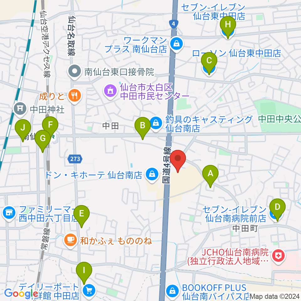 アズテックミュージアム周辺のコンビニエンスストア一覧地図