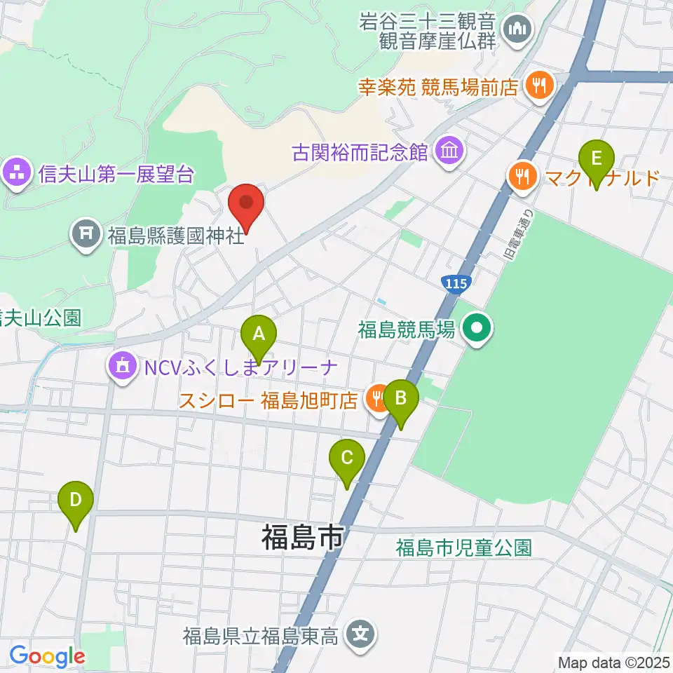 とうほう・みんなの文化センター周辺のコンビニエンスストア一覧地図