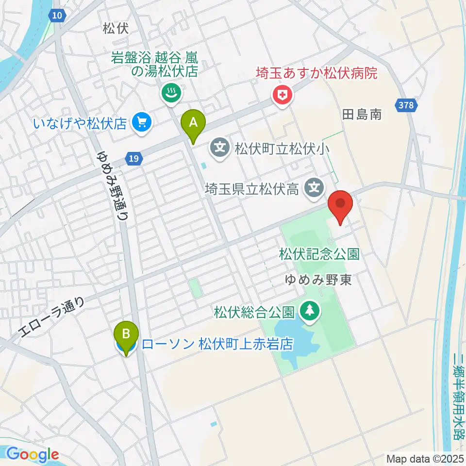 田園ホール・エローラ周辺のコンビニエンスストア一覧地図