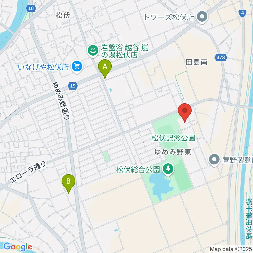 田園ホール・エローラ周辺のコンビニエンスストア一覧地図