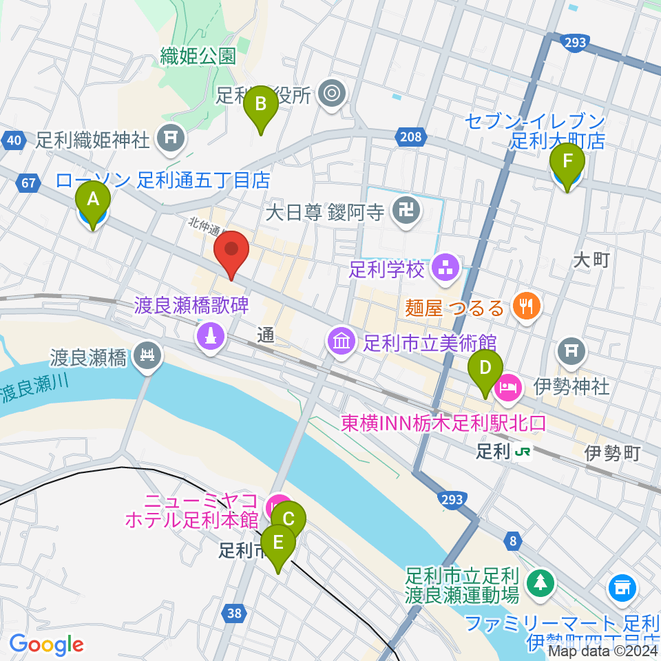 JAZZ 屋根裏周辺のコンビニエンスストア一覧地図