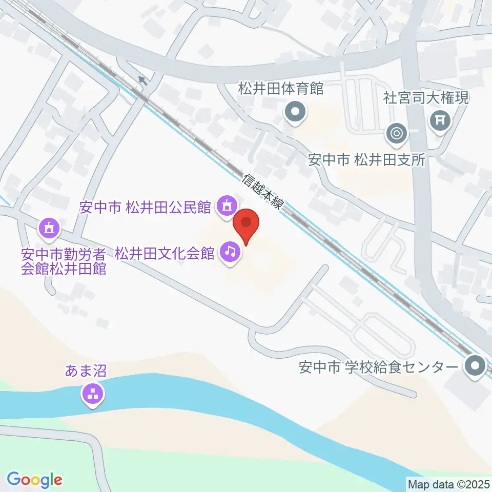 松井田文化会館周辺のコンビニエンスストア一覧地図
